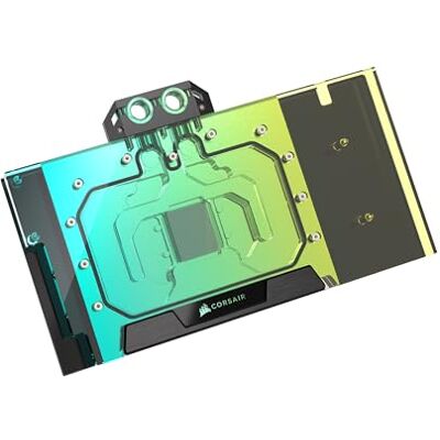 Corsair Hydro X Series XG5 RGB 5090 ASTRAL GPU-Wasserblock für ASUS ROG Astral GeForce RTX 5090, Vernickelte Kupferbaugruppe, Über 60 hochdichte Kühlrippen, 16 einzeln ansteuerbare RGB-LEDs – Schwarz Corsair Hydro X Series XG5 RGB 5090 ASTRAL GPU-Wasserblock für ASUS ROG Astral GeForce RTX 5090, Vernickelte Kupferbaugruppe, Über 60 hochdichte Kühlrippen, 16 einzeln ansteuerbare RGB-LEDs – Schwarz