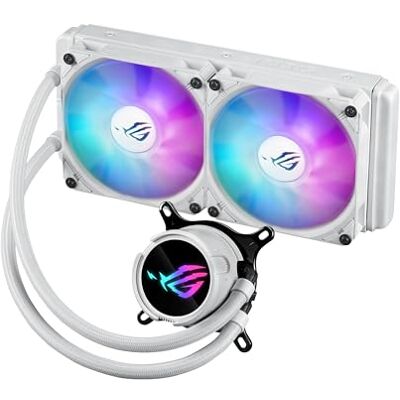 Asus ROG STRIX LC III 240 ARGB White All-in-One Flüssig-CPU-Wasserkühlung Asus ROG STRIX LC III 240 ARGB White All-in-One Flüssig-CPU-Wasserkühlung