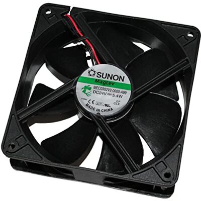 Sunon 24V 5,5W 120x120x38mm 197m³/h 44dBA ; MEC0382V2-A99 Sunon 24V 5,5W 120x120x38mm 197m³/h 44dBA ; MEC0382V2-A99