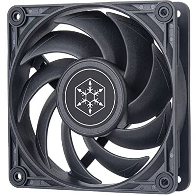 Silverstone SST-VS120B,120-mm-PWM-Lüfter,0-2.000 RPM-Schwarz Silverstone SST-VS120B,120-mm-PWM-Lüfter,0-2.000 RPM-Schwarz