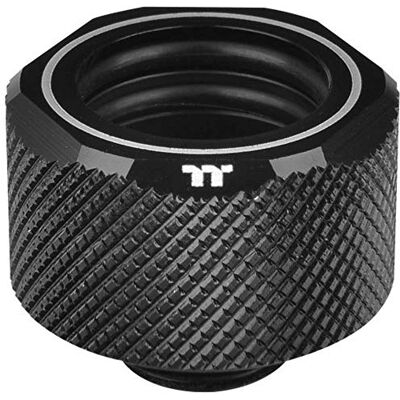 Thermaltake CL-W214-CU00BL-A Pacific C-Pro G1/4 PETG OD Kompressionsfitting, 16 mm Schwarz Thermaltake CL-W214-CU00BL-A Pacific C-Pro G1/4 PETG OD Kompressionsfitting, 16 mm Schwarz