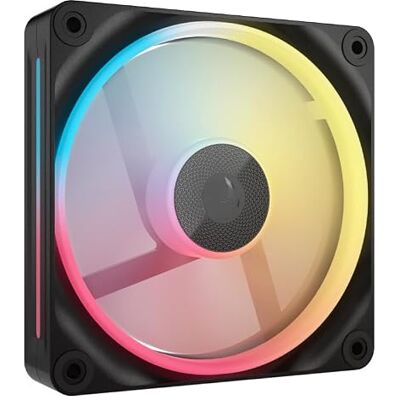 Watio Wave Lüfter 120mm RGB Aux Lüfter Schwarz Design ICUE kompatibel Ideal zur Verbesserung der Systemkühlung* Watio Wave Lüfter 120mm RGB Aux Lüfter Schwarz Design ICUE kompatibel Ideal zur Verbesserung der Systemkühlung*