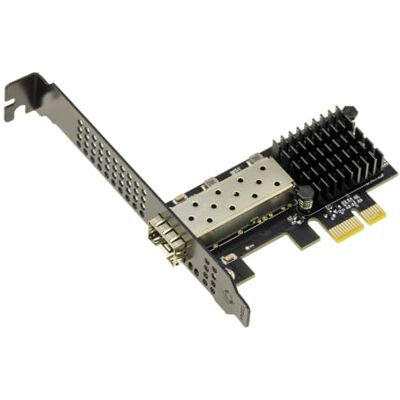 KALEA-INFORMATIQUE Realtek RTL8127 PCIe Gen4 x1 SFP+ 10G-Karte PCIe Gen4 x1, energiesparender Realtek RTL8127-Chipsatz und passive Kühlung. KALEA-INFORMATIQUE Realtek RTL8127 PCIe Gen4 x1 SFP+ 10G-Karte PCIe Gen4 x1, energiesparender Realtek RTL8127-Chipsatz und passive Kühlung.