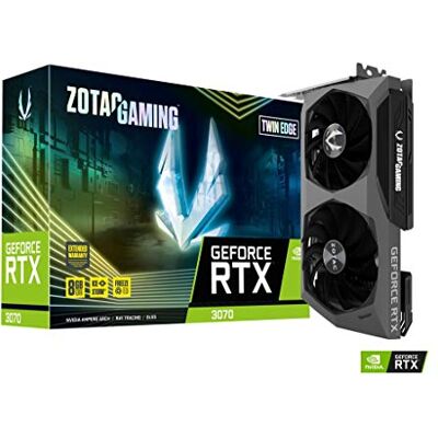 Zotac ZT-A30700E-10PLHR Grafikkarte NVIDIA GeForce RTX 3070 8 GB GDDR6 Twin Edge Zotac ZT-A30700E-10PLHR Grafikkarte NVIDIA GeForce RTX 3070 8 GB GDDR6 Twin Edge