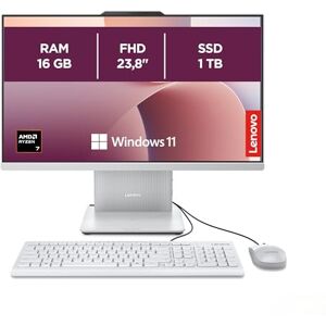 Lenovo IdeaCentre All-In-One AI-PC 23.8"Full HD Display AMD Ryzen 7 250 16GB RAM 1TB SSD AMD Radeon Grafik Win11 Augenschutz Inkl.USB Maus-Tastatur Cloud grau 3 Monate Premium Care Lenovo IdeaCentre All-In-One AI-PC 23.8"Full HD Display AMD Ryzen 7 250 16GB RAM 1TB SSD AMD Radeon Grafik Win11 Augenschutz Inkl.USB Maus-Tastatur Cloud grau 3 Monate Premium Care