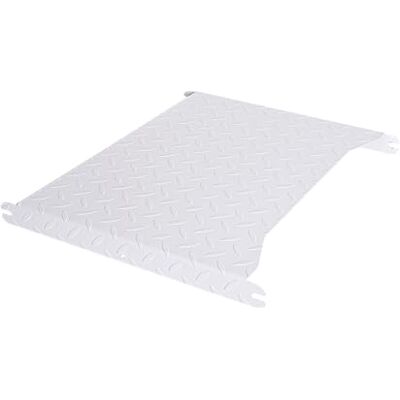 Thermaltake Sim Rig Floor Simulator Cockpit Accessory Anti‑Slip Steel Foot Plate TT Racing Ecosystem White Thermaltake Sim Rig Floor Simulator Cockpit Accessory Anti‑Slip Steel Foot Plate TT Racing Ecosystem White