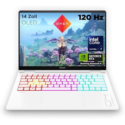 HP Omen Transcend 14-fb0273ng 14" 2880 x 1800 Pixel Intel Core Ultra 7 16GB 1000GB SSD NVIDIA GeForce RTX 4060 Windows 11 Home HP Omen Transcend 14-fb0273ng 14" 2880 x 1800 Pixel Intel Core Ultra 7 16GB 1000GB SSD NVIDIA GeForce RTX 4060 Windows 11 Home
