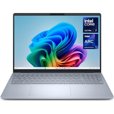 Dell 16 Plus DB16250 Laptop Copilot+ PC, 16'' 2,5K Display, Intel Core Ultra 7 Series 2, Intel Arc, 16 GB RAM, 512 GB SSD, Windows 11 Home, Deutsche QWERTZ Tastatur (Netzteil separat erhältlich) Dell 16 Plus DB16250 Laptop Copilot+ PC, 16'' 2,5K Display, Intel Core Ultra 7 Series 2, Intel Arc, 16 GB RAM, 512 GB SSD, Windows 11 Home, Deutsche QWERTZ Tastatur (Netzteil separat erhältlich)