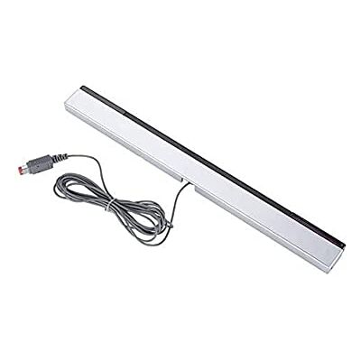 Sensorleiste für Wii, Kabelgebundene Ersatz Infrarotstrahl Sensorleiste, Kompatibel für Nintendo Wii/Wii U Konsole Sensorleiste für Wii, Kabelgebundene Ersatz Infrarotstrahl Sensorleiste, Kompatibel für Nintendo Wii/Wii U Konsole