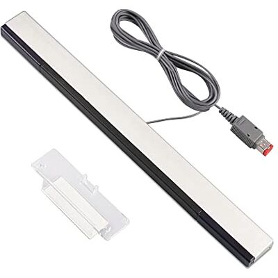 Xahpower Sensorleiste für Wii, Ersatz Infrarot LED Sensorleiste Kompatibel mit Nintendo Wii und Wii U Konsole Xahpower Sensorleiste für Wii, Ersatz Infrarot LED Sensorleiste Kompatibel mit Nintendo Wii und Wii U Konsole