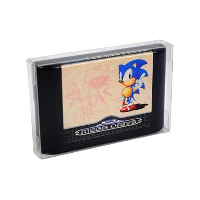 Link-e : 20 X Schutzhulle aus Kunststoff Kompatibel mit Spielkassette auf der Konsole SEGA Megadrive, Genesis, Master System Link-e : 20 X Schutzhulle aus Kunststoff Kompatibel mit Spielkassette auf der Konsole SEGA Megadrive, Genesis, Master System