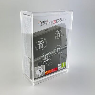 Reset Retro Acryl Case Schutzbox passend für New Nintendo 3DS XL Handheld-Konsole in OVP Schutzhülle Reset Retro Acryl Case Schutzbox passend für New Nintendo 3DS XL Handheld-Konsole in OVP Schutzhülle