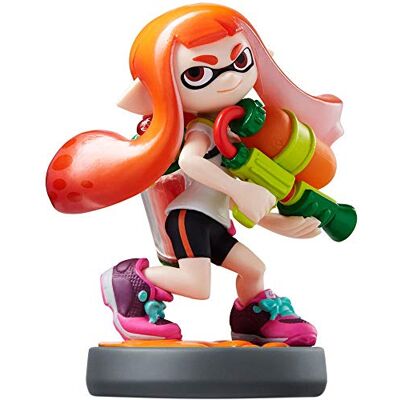Nintendo Amiibo Figur Inkling-Mädchen WiiU Nintendo Amiibo Figur Inkling-Mädchen WiiU