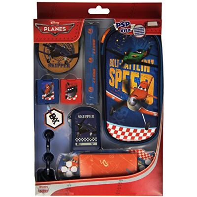 Sony VITA und PSP Zubehör Set 16 in 1 Motiv Disney Planes Sony VITA und PSP Zubehör Set 16 in 1 Motiv Disney Planes