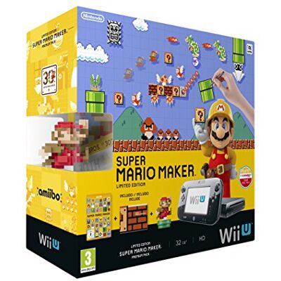 Nintendo Wii U Hw + Mario Maker+ Amiibo 2301699 Nintendo Wii U Hw + Mario Maker+ Amiibo 2301699