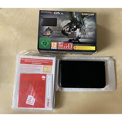 Nintendo 3DS Konsole XL, Farbe Schwarz (Enthält Monster Hunter 3) Nintendo 3DS Konsole XL, Farbe Schwarz (Enthält Monster Hunter 3)