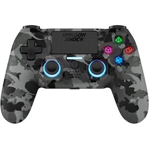 DragonShock Mizar kabelloser Bluetooth-Controller für PS4, PC und Mobile, grau camo DragonShock Mizar kabelloser Bluetooth-Controller für PS4, PC und Mobile, grau camo