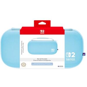 Hori Slim Tough Pouch (Hellblau) Tragetasche für Nintendo Switch 2 – Offiziell Nintendo lizenziert Hori Slim Tough Pouch (Hellblau) Tragetasche für Nintendo Switch 2 – Offiziell Nintendo lizenziert