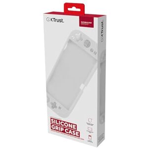 GXTrust 1253W Schutzhülle für Nintendo Switch 2 Konsole, Silikon Switch Hülle mit Strukturierte Rückseite, Stoßdämpfend und Kratzfest Etui Case für Sicheren Griff und Transport, Weiß GXTrust 1253W Schutzhülle für Nintendo Switch 2 Konsole, Silikon Switch Hülle mit Strukturierte Rückseite, Stoßdämpfend und Kratzfest Etui Case für Sicheren Griff und Transport, Weiß
