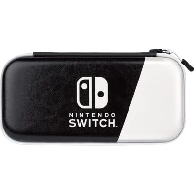 PDP Gaming Offiziell Lizenziert Switch Slim Deluxe Travel Case OLED Edition Hardshell PRotection PRotective Vegan Leather Schwarz/weiß Nintendo Switch PDP Gaming Offiziell Lizenziert Switch Slim Deluxe Travel Case OLED Edition Hardshell PRotection PRotective Vegan Leather Schwarz/weiß Nintendo Switch