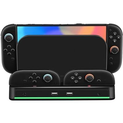 Nintendo Buhdjfnke Für Switch 2-Konsolen-Ladedock mit Aufbewahrungsbasis NS2. Unterstützung für Linken und Rechten Kleinen Controller mit RGB-Lichtkühlungsfunktion Nintendo Buhdjfnke Für Switch 2-Konsolen-Ladedock mit Aufbewahrungsbasis NS2. Unterstützung für Linken und Rechten Kleinen Controller mit RGB-Lichtkühlungsfunktion