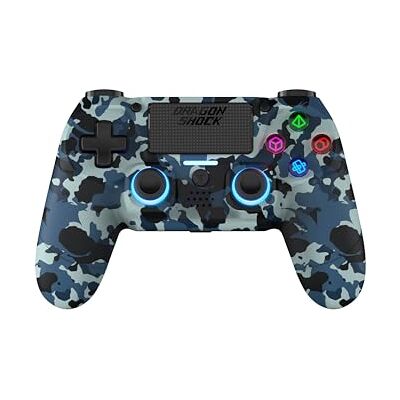 DragonShock Mizar kabelloser Bluetooth-Controller für PS4, PC und Mobile, blau camo DragonShock Mizar kabelloser Bluetooth-Controller für PS4, PC und Mobile, blau camo