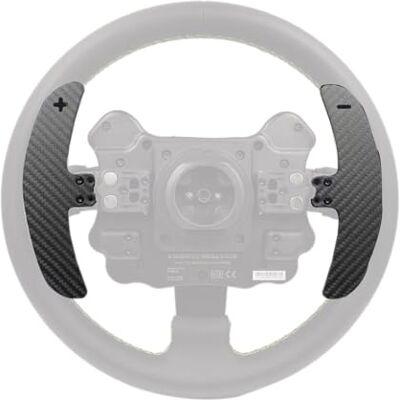 Rio 2PCS Carbon Fiber Paddle Shifter For Thrustmaster Evo Racing 32R Leather Wheel Add On;Racing Game Mod Modification Parts Accessories Compatible with Thrustmaster T818 EVO 32R Direct Drive Racing Wheel Rio 2PCS Carbon Fiber Paddle Shifter For Thrustmaster Evo Racing 32R Leather Wheel Add On;Racing Game Mod Modification Parts Accessories Compatible with Thrustmaster T818 EVO 32R Direct Drive Racing Wheel