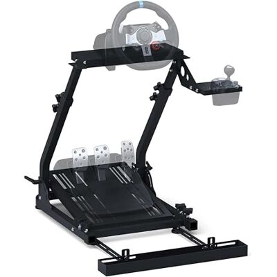 GT OMEGA Lenkradständer für Logitech G29 G923 G920 Thrustmaster T500 RS Force Feedback Gaming Lenkrad & TH8A Schalthebelhalterung V1 Fanatec Clubsport PS4 Xbox PC Neigungsverstellbares Gestell GT OMEGA Lenkradständer für Logitech G29 G923 G920 Thrustmaster T500 RS Force Feedback Gaming Lenkrad & TH8A Schalthebelhalterung V1 Fanatec Clubsport PS4 Xbox PC Neigungsverstellbares Gestell