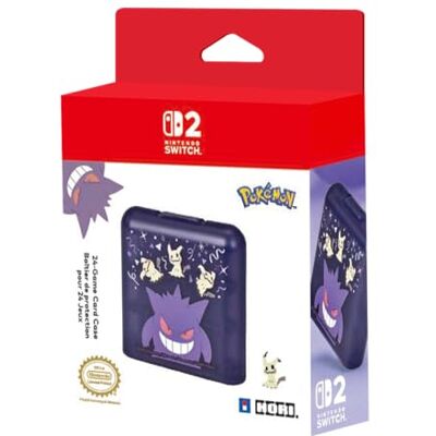 HORI 24-Game Card Case (Gengar und Mimigma) Aufbewahrungsbox für 24 Spielkarten für Nintendo Switch 2 und Nintendo Switch – Offiziell Nintendo und Pokémon lizenziert HORI 24-Game Card Case (Gengar und Mimigma) Aufbewahrungsbox für 24 Spielkarten für Nintendo Switch 2 und Nintendo Switch – Offiziell Nintendo und Pokémon lizenziert