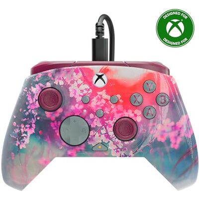 Turtle Beach Rematch Advanced Gaming-Controller mit Kabel, XBOX & PC Kyoto Bloom, XBOX Series X S/XBOX One/PC, 2 umbelegbare Tasten, Hall-Effect-Trigger, Audiosteuerung, Bildwechseleffekt Turtle Beach Rematch Advanced Gaming-Controller mit Kabel, XBOX & PC Kyoto Bloom, XBOX Series X S/XBOX One/PC, 2 umbelegbare Tasten, Hall-Effect-Trigger, Audiosteuerung, Bildwechseleffekt