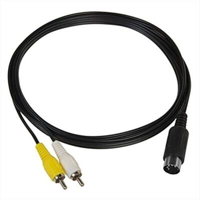 AV RCA Audio Video TV Adapter Kabel für Sega Genesis 1 Mega Drive Master AV RCA Audio Video TV Adapter Kabel für Sega Genesis 1 Mega Drive Master