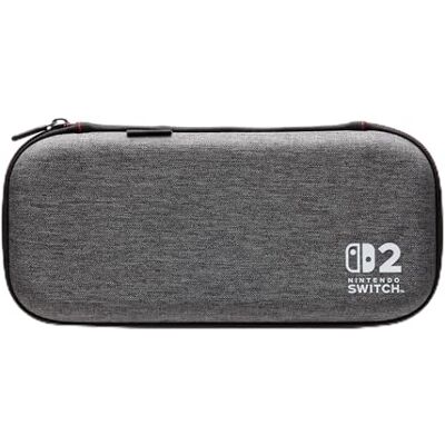 PowerA Slim Case für Nintendo Switch 2 Grijs, offiziell lizenziert, Schutzhülle, Platz für 10 Softwarekarten, gepolsterter Displayschutz, integrierter Standfuß PowerA Slim Case für Nintendo Switch 2 Grijs, offiziell lizenziert, Schutzhülle, Platz für 10 Softwarekarten, gepolsterter Displayschutz, integrierter Standfuß