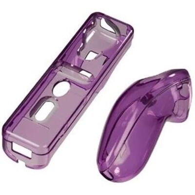 Hama Hardcase Set Lila für Nintendo Wiimote + Nunchuck Hama Hardcase Set Lila für Nintendo Wiimote + Nunchuck