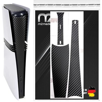 Rio Carbon Optik Skin Aufkleber geeignet für PS5 Pro PlayStation 5 Pro – Kratzschutz Cover Schutzfolie Set Sticker Design-Folie Decor Mod Modding Wrap (Carbon Optik) Rio Carbon Optik Skin Aufkleber geeignet für PS5 Pro PlayStation 5 Pro – Kratzschutz Cover Schutzfolie Set Sticker Design-Folie Decor Mod Modding Wrap (Carbon Optik)