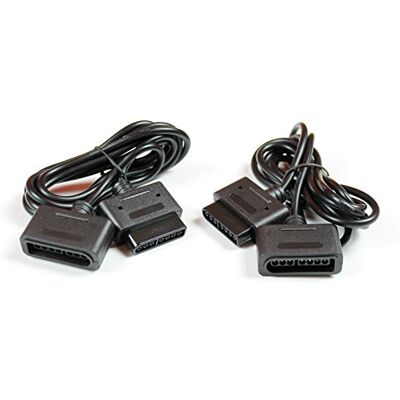 2x Super Nintendo Controller,Gamepad,Verlängerungskabel für Nintendo SNES 2x Super Nintendo Controller,Gamepad,Verlängerungskabel für Nintendo SNES