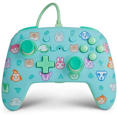 Verbesserter kabelgebundener PowerA-Controller für Nintendo Switch Animal Crossing Verbesserter kabelgebundener PowerA-Controller für Nintendo Switch Animal Crossing