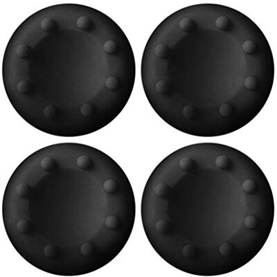 Neuvikter 4 Stück für PS4 PS3 PS2 Xbox 360 ONE Controller Gummi Silikon Kappe Thumbstick Thumb Stick X Cover Case Skin Joystick Grip Grips schwarz Neuvikter 4 Stück für PS4 PS3 PS2 Xbox 360 ONE Controller Gummi Silikon Kappe Thumbstick Thumb Stick X Cover Case Skin Joystick Grip Grips schwarz