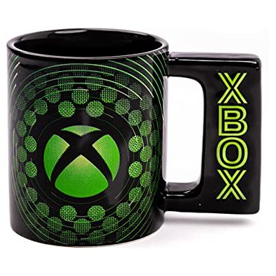 Xbox Becher Game Console Logo Griff 16 Unzen Cup Gaming Ware Xbox Becher Game Console Logo Griff 16 Unzen Cup Gaming Ware