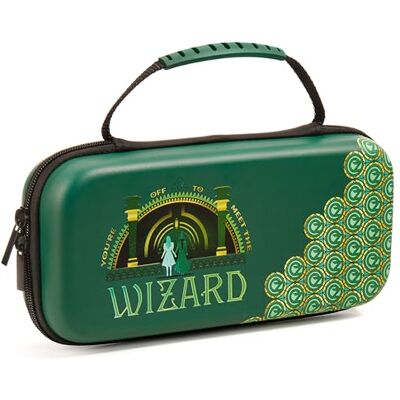 Numskull Offizielle Wicked Nintendo Switch Tragetasche – Schutz für unterwegs für Switch-Konsole und Zubehör – Design mit Elphaba und Glinda Numskull Offizielle Wicked Nintendo Switch Tragetasche – Schutz für unterwegs für Switch-Konsole und Zubehör – Design mit Elphaba und Glinda