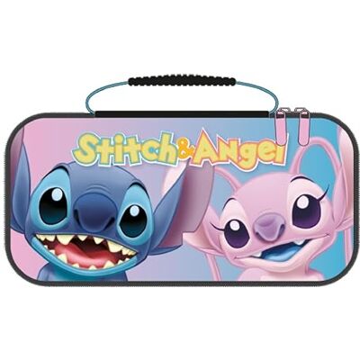 Cerdà Disney Lilo & Stitch Schutzhülle für Nintendo Switch 2 Aufbewahrung für Zubehör und 8 Spiele Motiv: Stitch und Angel Cerdà Disney Lilo & Stitch Schutzhülle für Nintendo Switch 2 Aufbewahrung für Zubehör und 8 Spiele Motiv: Stitch und Angel