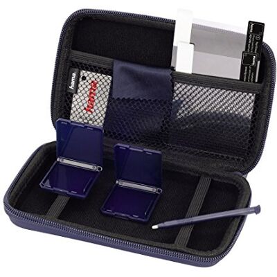 Hama 8in1-Zubehör-Set für Nintendo New 3DS XL (inkl. Tasche, Schutzfolien, Stift, Game Cases u.v.m.) blau Hama 8in1-Zubehör-Set für Nintendo New 3DS XL (inkl. Tasche, Schutzfolien, Stift, Game Cases u.v.m.) blau