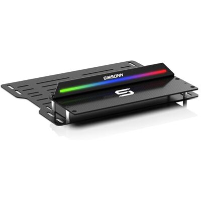 SIMSONN PRO X Ultra Hydraulische Sim-Racing-Pedale für PC, Professionelle Lastzelle Rennsimulator Pedale (PROX Ultra Base Plate) SIMSONN PRO X Ultra Hydraulische Sim-Racing-Pedale für PC, Professionelle Lastzelle Rennsimulator Pedale (PROX Ultra Base Plate)
