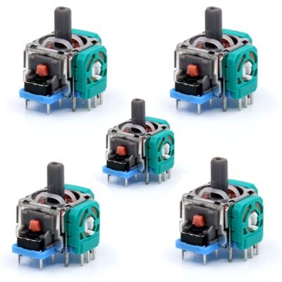 Nintendo Qiwenr 5PCS 3D Analoger Joystick Analog Joysticks,3D Ersatz Links Und Rechts Controller Thumb Sticks Sensor,Joystick FüR Ps4 Dualshock 4 Xbox Analog Stick Usb Controller Sensor,Ersatz Analog Stick Nintendo Qiwenr 5PCS 3D Analoger Joystick Analog Joysticks,3D Ersatz Links Und Rechts Controller Thumb Sticks Sensor,Joystick FüR Ps4 Dualshock 4 Xbox Analog Stick Usb Controller Sensor,Ersatz Analog Stick