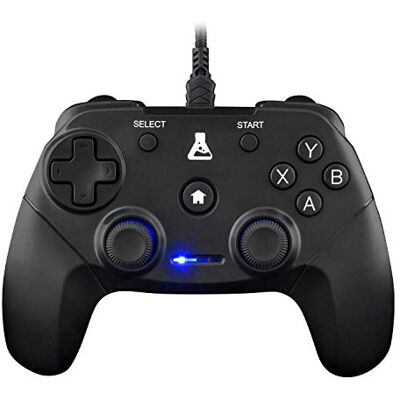 THE G-LAB K-Pad THORIUM Gaming-Controller PC & PS3 USB mit integrierter Vibration, Gamepad-Game-Controller-Kabel verbunden Joystick für PC Windows 10-11, PS3 (Mit Kabel) THE G-LAB K-Pad THORIUM Gaming-Controller PC & PS3 USB mit integrierter Vibration, Gamepad-Game-Controller-Kabel verbunden Joystick für PC Windows 10-11, PS3 (Mit Kabel)
