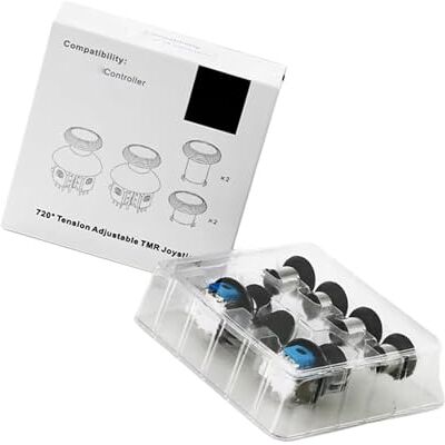 Nintendo Oxxggkao 720 Grad TMR Elektromagnetische Joysticks Ergonomischer Thumbstick mit Kappe für Controller Analog Stick Controller Joystick Nintendo Oxxggkao 720 Grad TMR Elektromagnetische Joysticks Ergonomischer Thumbstick mit Kappe für Controller Analog Stick Controller Joystick