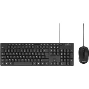 Bluestork Media Office Pack – Set mit kabelgebundener USB-Tastatur – ergonomische AZERTY und kabelgebundene Maus – Set aus Tastatur und Maus, leise, einfache Verbindung, Komfort – PC/Linux Bluestork Media Office Pack – Set mit kabelgebundener USB-Tastatur – ergonomische AZERTY und kabelgebundene Maus – Set aus Tastatur und Maus, leise, einfache Verbindung, Komfort – PC/Linux
