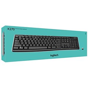Logitech K270 Kabellos Tastatur für Windows FRA AZERTY Logitech K270 Kabellos Tastatur für Windows FRA AZERTY