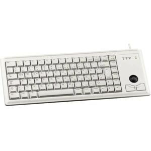CHERRY G84-4400, Kompakte Tastatur mit Trackball, Deutsches Layout (QWERTZ), Kabelgebunden (USB-Anschluss), 2 Maustasten, Mechanische ML Switches, Grau CHERRY G84-4400, Kompakte Tastatur mit Trackball, Deutsches Layout (QWERTZ), Kabelgebunden (USB-Anschluss), 2 Maustasten, Mechanische ML Switches, Grau