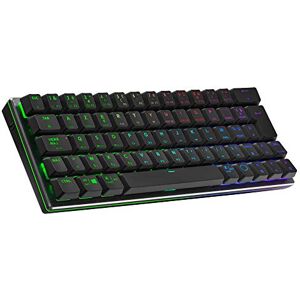 Cooler Master SK622 Gaming-Tastatur, 60%-Konfiguration, mechanische Schalter mit niedrigem Profil, RGB-Beleuchtung, Bluetooth-& Kabelverbindung, Apple/PC/Smartphone-kompatibel FR Layout Cooler Master SK622 Gaming-Tastatur, 60%-Konfiguration, mechanische Schalter mit niedrigem Profil, RGB-Beleuchtung, Bluetooth-& Kabelverbindung, Apple/PC/Smartphone-kompatibel FR Layout