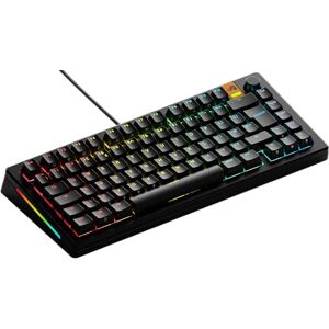 GLORIOUS Gaming GMMK 3 HE: Tastatur mit Rapid Trigger, 8k-Abrufrate, MX-/HE-Schalter, Hot-Swap 75% Tastatur, modulares Dichtungssystem, Doubleshot-PBT-Tastenkappen, Englische QWERTY Schwarz GLORIOUS Gaming GMMK 3 HE: Tastatur mit Rapid Trigger, 8k-Abrufrate, MX-/HE-Schalter, Hot-Swap 75% Tastatur, modulares Dichtungssystem, Doubleshot-PBT-Tastenkappen, Englische QWERTY Schwarz